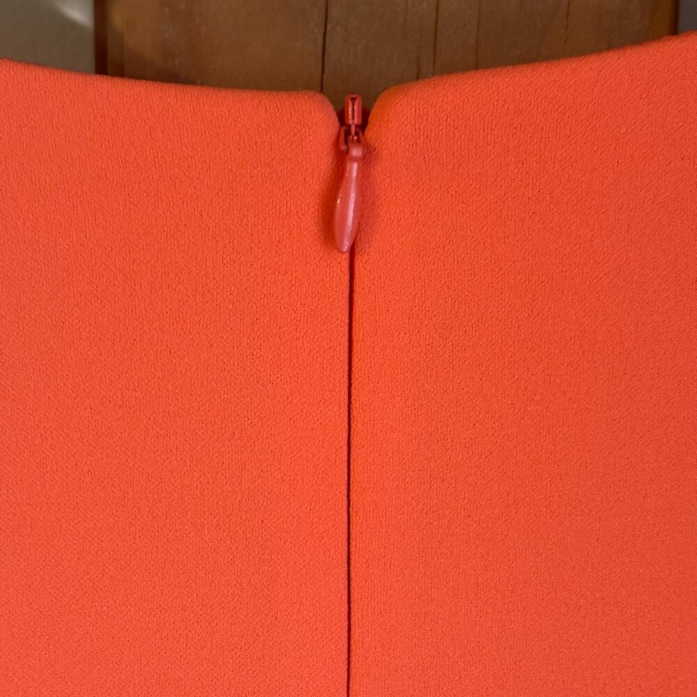 Vince Camuto Cap sleeve sheath Coral color dress Size 14 - Picture 10 of 15